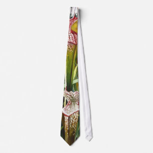"Spring Flowers" Floral Waterverf Art Stropdas