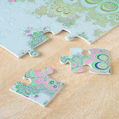 spring flowers fractal puzzel (Zijkant)