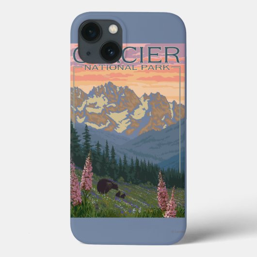 Spring Flowers - Glacier National Park, MT Case-Mate iPhone Case (Achterkant)