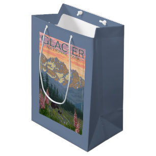 Spring Flowers - Glacier National Park, MT Medium Cadeauzakje