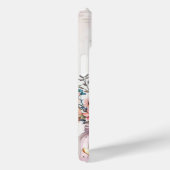 Spring Flowers in Mason Jar Design met naam Case-Mate iPhone Case (Achterkant / Rechts)