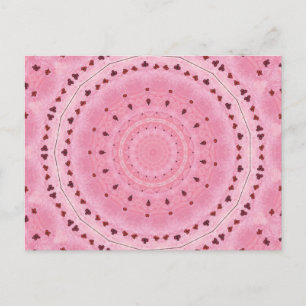 Spring Flowers Kaleidoscope Wenskaart Briefkaart