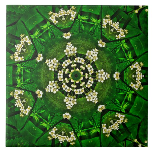 Spring Flowers Keramische Tegel Tegeltje (Voorkant)