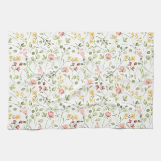 Spring Flowers Kitchen Towels Theedoek
