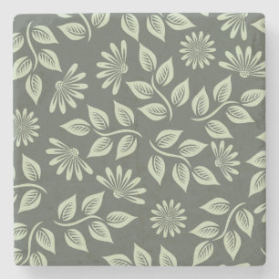 Spring Flowers Patroon Stenen Onderzetter
