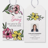 Spring Flowers Real Estate Client Cadeaulabel
