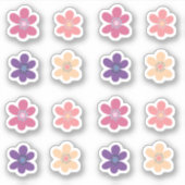 Spring Flowers Set Scrapbooking Sticker (Voorkant)
