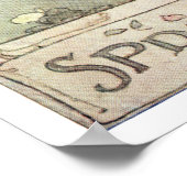 Spring Flowers van Anne Anderson Poster (Hoek)