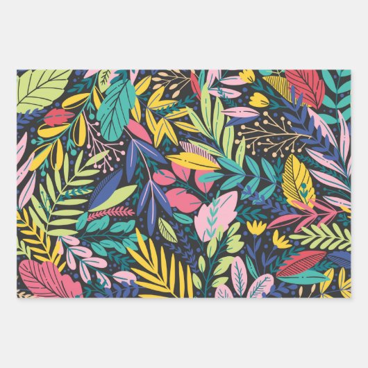 Spring Flowers Wrapping Sheets Inpakpapier Vel (Voorkant 2)