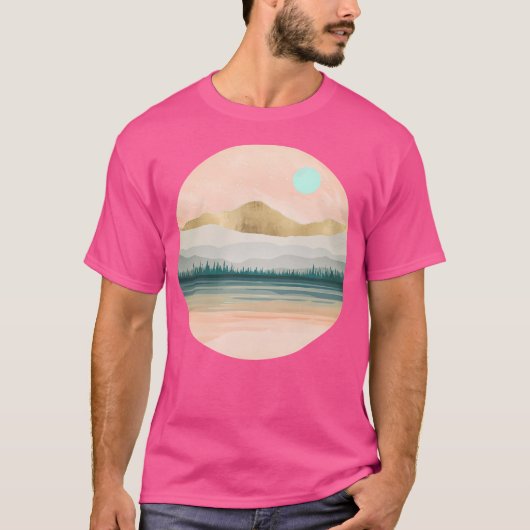 Spring Forest Lake T-shirt (Voorkant)