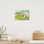« Spring Forêts » Poster (Cuisine)