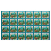 Spring Fox Fabric Stof (Yard (91,4 cm))