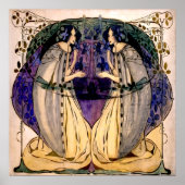 Spring - Frances MacDonald Poster (Voorkant)