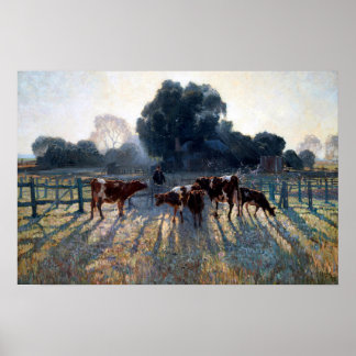 Spring Frost Elioth Gruner 1919 Australian Art Poster