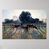 Spring Frost Elioth Gruner 1919 Australian Art Poster (Voorkant)