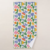 Spring Fun Floral Badhanddoek (Badhanddoek)