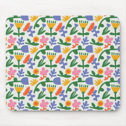 Spring Fun Floral Muismat (Voorkant)
