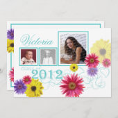 Spring Garden 2012 Afstuderen Tri Foto Kaart (Voorkant / Achterkant)