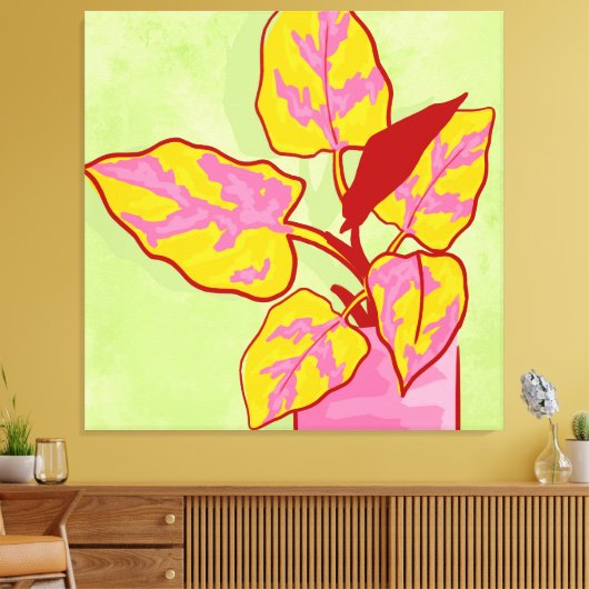 Spring Garden Canvas Afdruk (Insitu (Woonkamer))