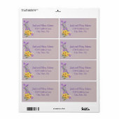 Spring Garden Collectie Etiket (Full Sheet)