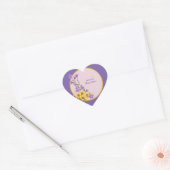 Spring Garden Collectie Hart Sticker (Envelop)