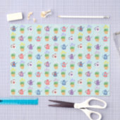 Spring Garden Flowers and Planten Pattern Tissuepapier (Craft)