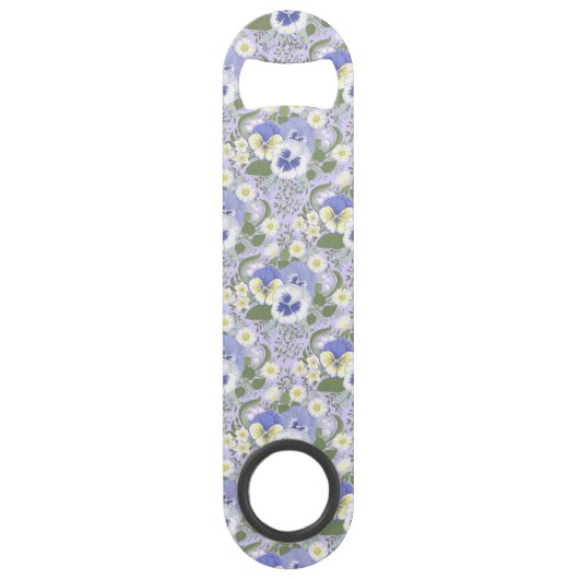 Spring Garden flowers on lavender (Dos)