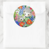 Spring Garden Hedgehogs Stickers (Tas)