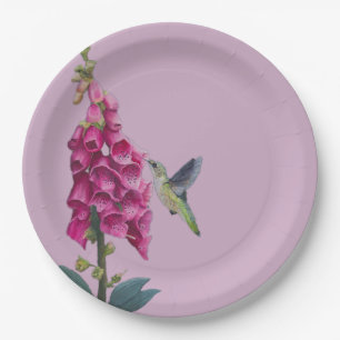 Spring Garden - Hummingbird Paper Bord
