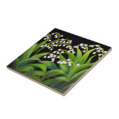 Spring Garden Lily van de Valley Flowers Tile Tegeltje (Zijkant)
