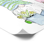 Spring Garden Mama en Papa Gnomes Poster (Hoek)
