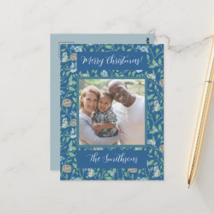 Spring Garden Moeder Day Robin Nest QueenAnn Foto Briefkaart