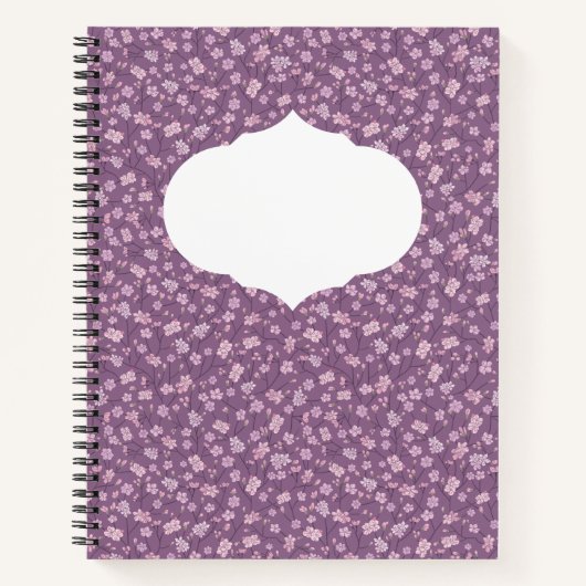 Spring Garden Moederdag Asian Flowers Japans Notitieboek (Voorkant)