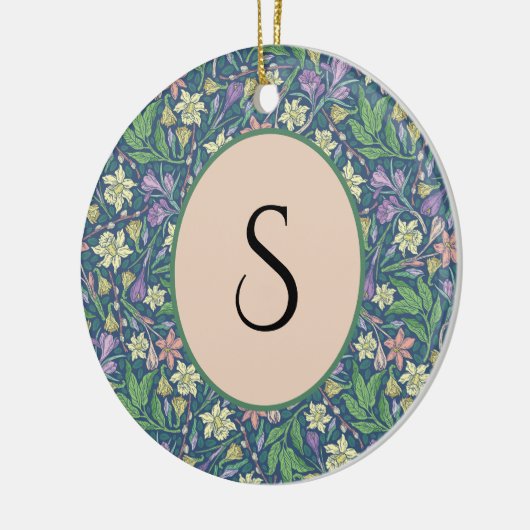 Spring Garden Moederdag Daffodils Crocuses Keramisch Ornament (Links)