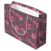 Spring Garden Moederdag Japans papier Groot Cadeauzakje (Achterkant Gekanteld)