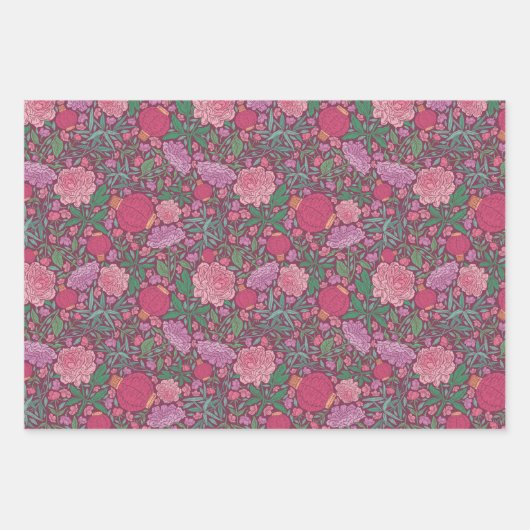 Spring Garden Moederdag Japans papier Inpakpapier Vel (Voorkant 3)