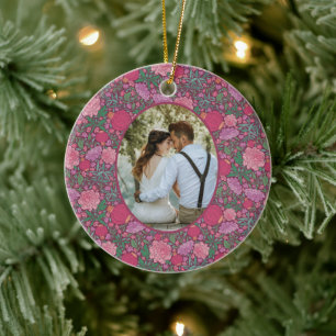 Spring Garden Moederdag Japanse Lantaarns Foto Keramisch Ornament