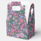 Spring Garden Moederdag papavers Japanse ventilato Bedankdoosjes (Geopend)