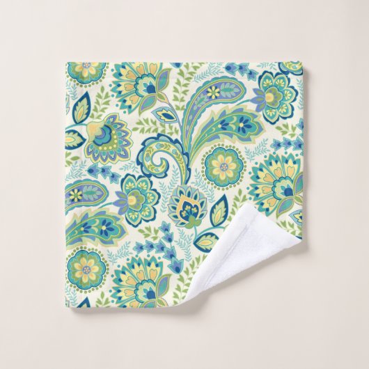 Spring Garden Paisley (Gant de toilette)