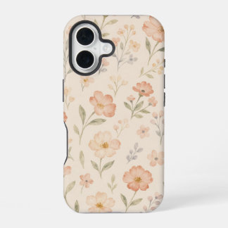 Spring Garden Watercolor Floral Case iPhone 16 Hoesje