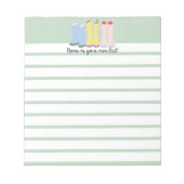 Spring Gardening Boots  gevoerd Notitieblok (Voorkant)