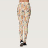 Spring Gardening Patroon Leggings (Achterkant)