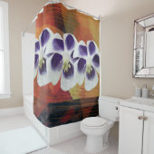 Spring Geometry Abstract Art Douchegordijn (In situ)
