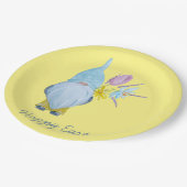 Spring Gnome Happy Pasen Papieren Bordje (Gekanteld)