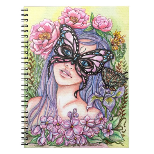 Spring Goddess Notitieboek (Voorkant)