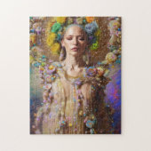 Spring Goddess Puzzle Legpuzzel (Verticaal)