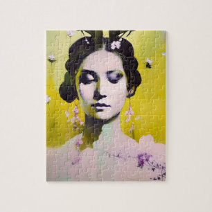 Spring Goddess Yellows en Pinks Legpuzzel