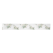 Spring Gold Greenery Foliage Elegant White Lint (Voorkant)