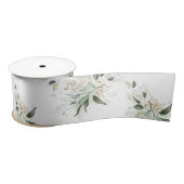 Spring Gold Greenery Foliage Elegant White Lint (Spoel)