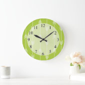 Spring Green Arrow-patroon Grote Klok (Huis)